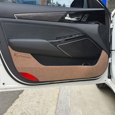 Bible Auto 汽車防刮混紡毛氈車門保護罩, 起亞汽車, 起亞 K7 Premier 2019年6月起, 甜棕色