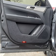 Bible Auto 車用防刮混紡氈門板保護套, 深灰色, SsangYong Rexton Sports Khan 2019年起