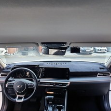 Bible Auto 高級防滑天鵝絨儀表板避光墊, 起亞, K5 DL3 HUD 無 中置喇叭 有 (2019年 12月~)