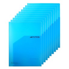 ibis 素色兩層文件夾, 10個, 藍色
