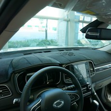 BibleAUTO 防滑絲絨儀表板避光墊, QM6 2016年後, 雷諾三星