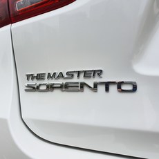 BibleAUTO 車用徽章改裝貼紙, Sorento The Master, 鍍鉻
