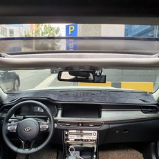 Bible Auto 高級防滑天鵝絨儀表板避光墊, 起亞, K7 Premier HUD 無 中置喇叭 有 (2019年 6月~)