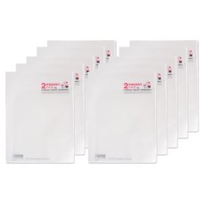 ibis 高透明兩袋文件 TYPO08143, 粉色的, 10個