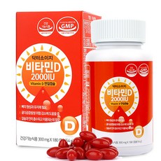 닥터소이지 비타민D 2000IU, 180정, 1개