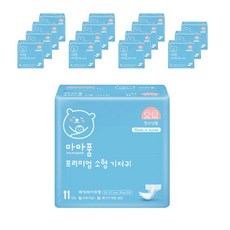 mamapum 魔鬼氈型孩童紙尿褲 S號, 11件, 8包