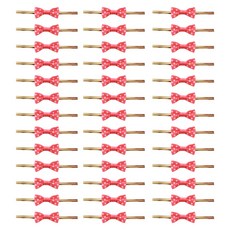 圓點蝴蝶結魔帶, 熒光粉, 100個