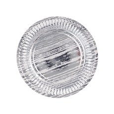 金屬派對盤子復古銀 18cm, 30件, 1個