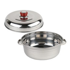 商用不鏽鋼多功能鍋+鍋蓋, 蓋子（7.8 x 24.3 厘米）、水壺（共 29 厘米 x 9.5 厘米）, 1套