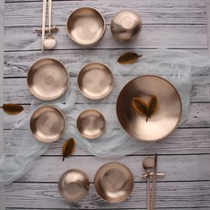 Barunyugi Bangjja Yugi Bowl 5 榻榻米桌套組 2 人, 單色, 8種