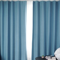 나비손길 복층 암막커튼 2p