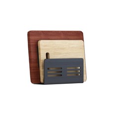 윰스 부착형 도마 랙, 블랙, 1개