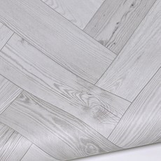 HYUNDAE sheet 地板紙膠粘劑人字形, 胡桃木人字灰 (HBS05)