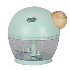 迷你搖擺蔬菜切碎器, 綠色, 1個