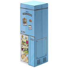 영프라자 위드 뽀로로 냉장고 지함 필통, 크롱, 1개