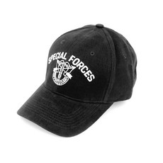 ROTHCO 特種部隊印花棒球帽, 黑色