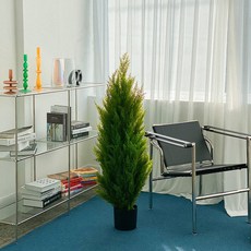 조화 율마 측백 나무화분 120cm, 혼합색상, 1개
