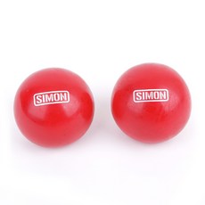 SIMON SPORTS 軟重量球 1.5kg, 紅色的, 2個