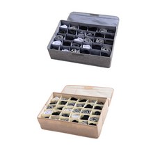 Funtastic 內衣襪子亞麻收納盒 30 只隨機發貨, 隨機出貨, 2組