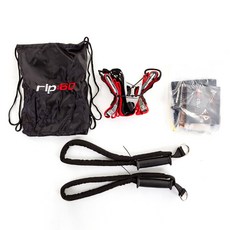 SIMON SPORTS RIP60車身健身運動師套組, 紅+黑