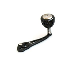 High Ten釣魚Power Handle S30把手Daiwa Shimano替換, 黑色的