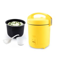 에버튼하우스 미니 전기밥솥 3인용, EHLM-MR673C, 옐로우