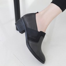GISSE J-Shoe 羊皮手工踝靴高跟鞋