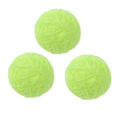 PASTEL PET 貓毛線玩具球, 綠色, 3個