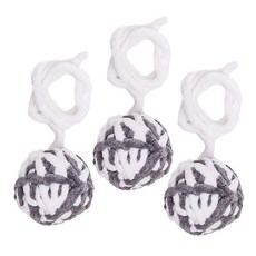 PASTEL PET 貓毛線玩具 6.5 x 55cm, D型, 3個