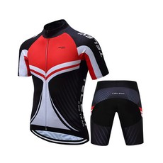 TELEYI 남성용 자전거 상하의 세트 TL-325