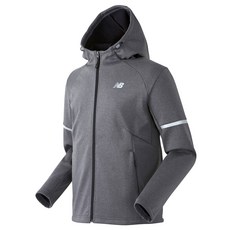 new balance 男款印花內刷毛連帽外套