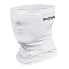 ROCKBROS 涼感防曬自行車面罩 WB-001, 白色, 1個