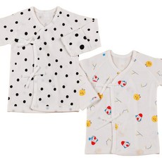 BabyBoom 嬰兒印花肚衣 2入