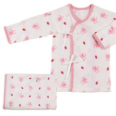 BabyBoom 嬰兒印花肚衣+包巾