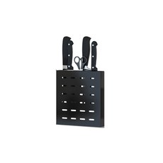 윰스 부착형 스테인리스 나이프 보관 랙, 블랙, 1개