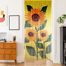 헤븐센스 대나무발 밤부 라탄 인테리어 커튼 벽장식