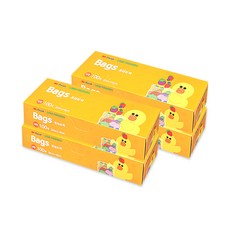 쓰리엠 라인프렌즈 후레쉬백 대 30 x 35 cm 100p, 100개입, 4개