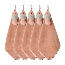 Maket Gamseong 魚形廚房擦手巾, 款式4, 5個