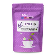 DAYE 茶禮 夾鏈袋裝薰衣草茶三角茶包, 1g, 20入, 1袋