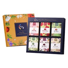 DAYE 茶禮 綜合精選茶包禮盒, 6種茶葉, 1組