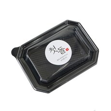 一次性容器 黑色 SL-202+周歲貼紙 韓文2, 200套