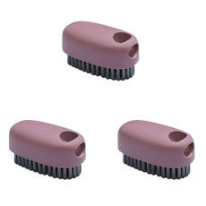 THE ZAKKA Clean多用途手持刷, 紫色, 3個