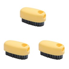 THE ZAKKA 多用途手持清潔刷, 黃色, 3個