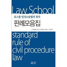 로스쿨 민사소송법의 정석 판례모음집, 정독