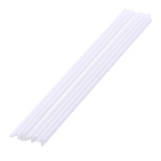 PLA 散裝白優格吸管 150mm, 250件, 1個
