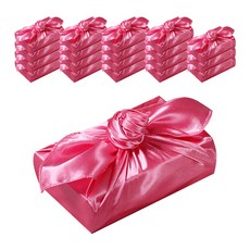 通舖緞面包袱巾 65*65cm, 花粉紅色, 20個