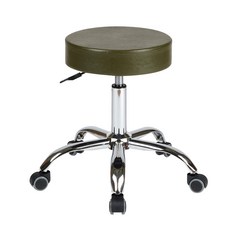 도리퍼니처 동글이 바퀴 보조 의자, 카키, 1개