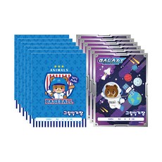 아이비스 남아용 그림일기장 FR-CR11511 2종 x 6p, 야구, 우주곰, 1세트