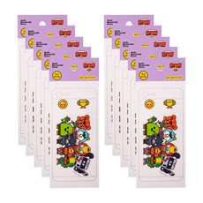 STUDIO EIGHT Brawl Stars 裝飾貼紙, 紫色的, 10個