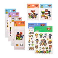 STUDIO EIGHT Brawl Stars 貼紙套組 8 件, 混色, 1套